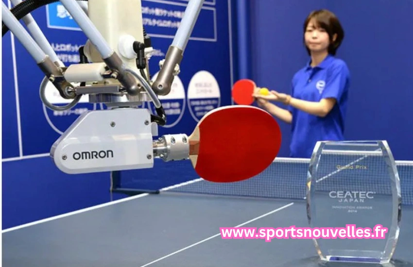 robot tennis de table