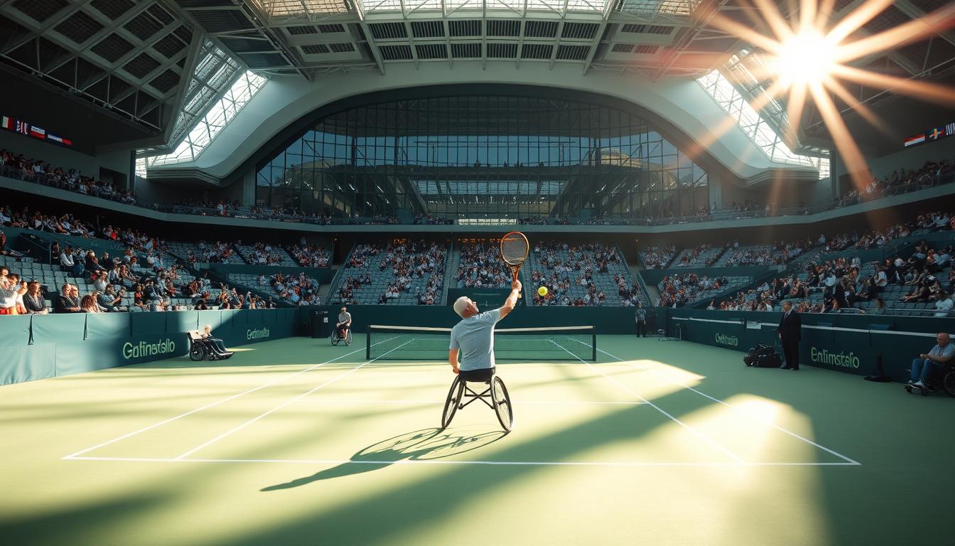 tennis fauteuil jeux paralympiques